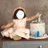 پیراهن مجلسی بچه گانه مناسب تولد 1تا2سالگی