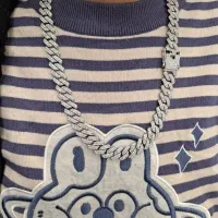 گردنبند استیل تمام نگین