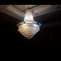 یک جفت لوستر ( کریستال اصل ایتالیا)|لوستر و چراغ آویز|تهران, شهرک آزادی|دیوار