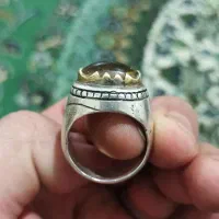 انگشتر  اوپال خوشرنگ درجه یک پر نور زیبا|جواهرات|بروجرد, |دیوار