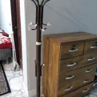 چوب رختی فلزی برپایه سنگ