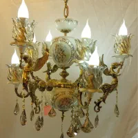 لوستر فرشته ۶ شاخه ۹ شعله