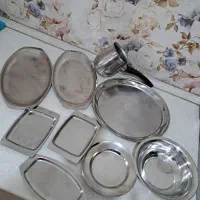 ظروف استیل تمیز