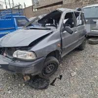 پراید مدل ۹۰ تصادفی