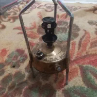 چراغ پریموس تمام برنجی آلمانی قدیمی اصل|کلکسیون اشیاء عتیقه|خاوران, |دیوار