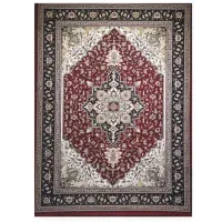 فرش ویان ماهریس 1200 شانه طرح هریس حیات لاکی