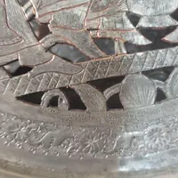 سینی تاس وپارچ و سه عدد سینی امضا دار مسی قدیمی|کلکسیون اشیاء عتیقه|تهران, سبلان (لشگر)|دیوار