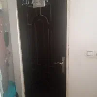 درب چوبی با چارچوب آهنی|مصالح و تجهیزات ساختمان|تربتحیدریه, آغوی|دیوار