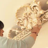 مهندسی و نظارت پتینه کاری. گج بری و رنگ کاری