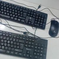 ۲ جفت موس و کیبور|قطعات و لوازم جانبی رایانه|مشهد, شهرک مهر آباد|دیوار