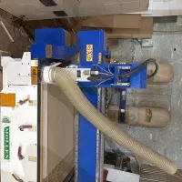 دستگاه cncچوب  و دورکن پمپ باد و مکنده