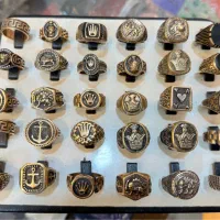 انگشترمردانه طلا روس درجه ۱