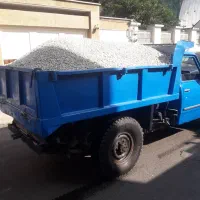 حمل و فروش ماسه و نخاله ساختمانی با نیسان کمپرسی|خدمات حمل و نقل|رشت, شهرک قدس|دیوار