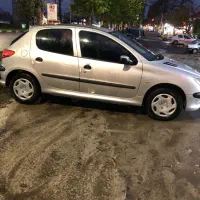 ۲۰۶ مدل ۸۷ تیپ ۲ بدون افتاب سوختگی|خودرو سواری و وانت|رشت, یخسازی|دیوار