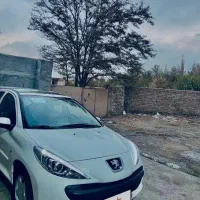 پژو207 tu5 پلاس رنگ سفید رینگ دار برج هشت