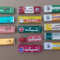 مجموعه آدامس های قدیمی