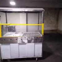 میز کباب پز رستورانی با ۲ مخزن تمام استیل|کافی‌شاپ و رستوران|ری, جوانمرد قصاب|دیوار