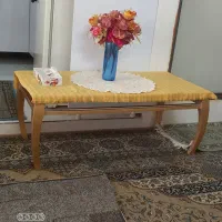 میز جلو مبلی طلایی