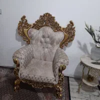 مبل سلطنتی با جلو مبلی|مبلمان خانگی و میز عسلی|خوی, |دیوار