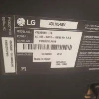 تلوزیون ال جی کاملا تمیز ۴۳اینچ|تلویزیون و پروژکتور|قائن, |دیوار