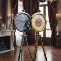 ساعت سه پایه فلزی  برند ورسانا