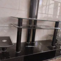 میزتلوزیون شیشه ای