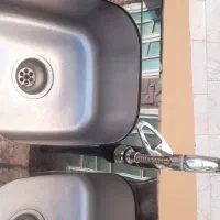 سینک به همراه شیر اهرمی|مصالح و تجهیزات ساختمان|قم, بنیاد|دیوار