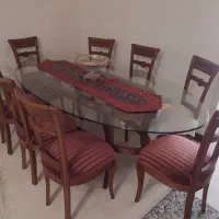 میز ناهار خوری هشت نفره