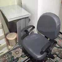 میز چرخ خیاطی و صندلی