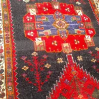 فرش دست بافت قدیمی سرخه سمنان