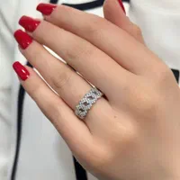 انگشتر نقره کارتیه بدون حساسیت مستقیم از نقره سازی|بدلیجات|تبریز, |دیوار