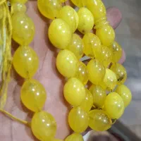 تسبیح کهنه کهربا 33تایی