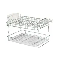 آبچکان (جا ظرفی ) لوکس کروم 2طبقه