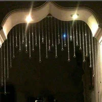 پرده کریستال مدل هلال