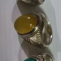 3 تا انگشتر اصل بدون خط خش قدیمی