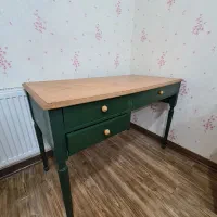 میز تحریر ۳ کشو سبز
