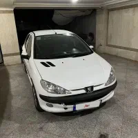 206 تیپ 2 سفید مدل 1399