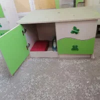 کمد و تخت و جالباسی کوچک