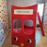 ست آتشنشان اتاق خردسال تخت دوطبقه