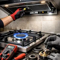 تعمیرات فوری هوداجاق گاز وگازفر و پکیج وفروش قطعات