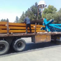 اسکلت فلزی  و سوله در کارخانه