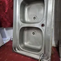 سینک ظرفشویی اخوان با شیر آب تصفیه