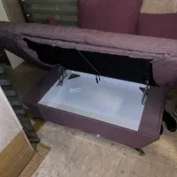 مبل تختخوابشو کم جا چوب|تخت و سرویس خواب|تهران, شهرک آزمایش|دیوار