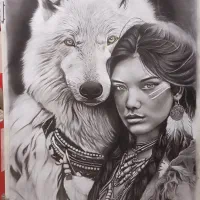 فروش تابلو نقاشی سیاه قلم