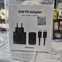شارژر ۴۵وات سامسونگ سوپر فست با کابل