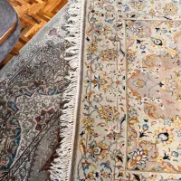 فرش دستباف گل ابریشم۴ متری|فرش|تهران, ونک|دیوار