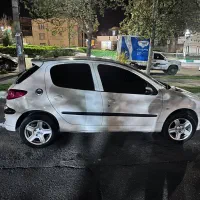 206 مدل  82  به رنگ سفید