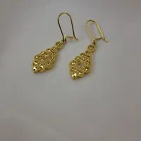 گوشواره های آویز طلا|جواهرات|کاشان, بازار کاشان|دیوار