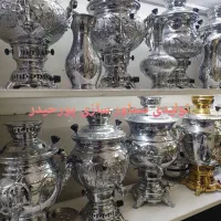 dwسماور گازی khqw برنجی برقی مسی ذغالی زغالی