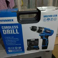 دریل شارژی ویوارکس دو باطری با تجهیزات